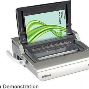 Fellowes Galaxy Electric Binding Machine with Binding Starter Kit, Gray, 130 Count
