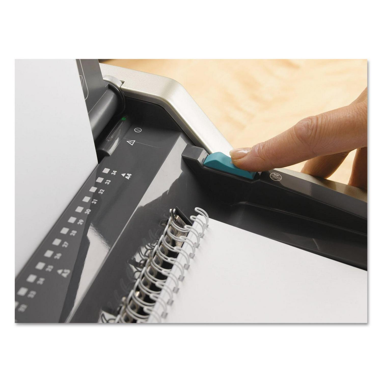 Fellowes Galaxy Electric Binding Machine with Binding Starter Kit, Gray, 130 Count - Image 5