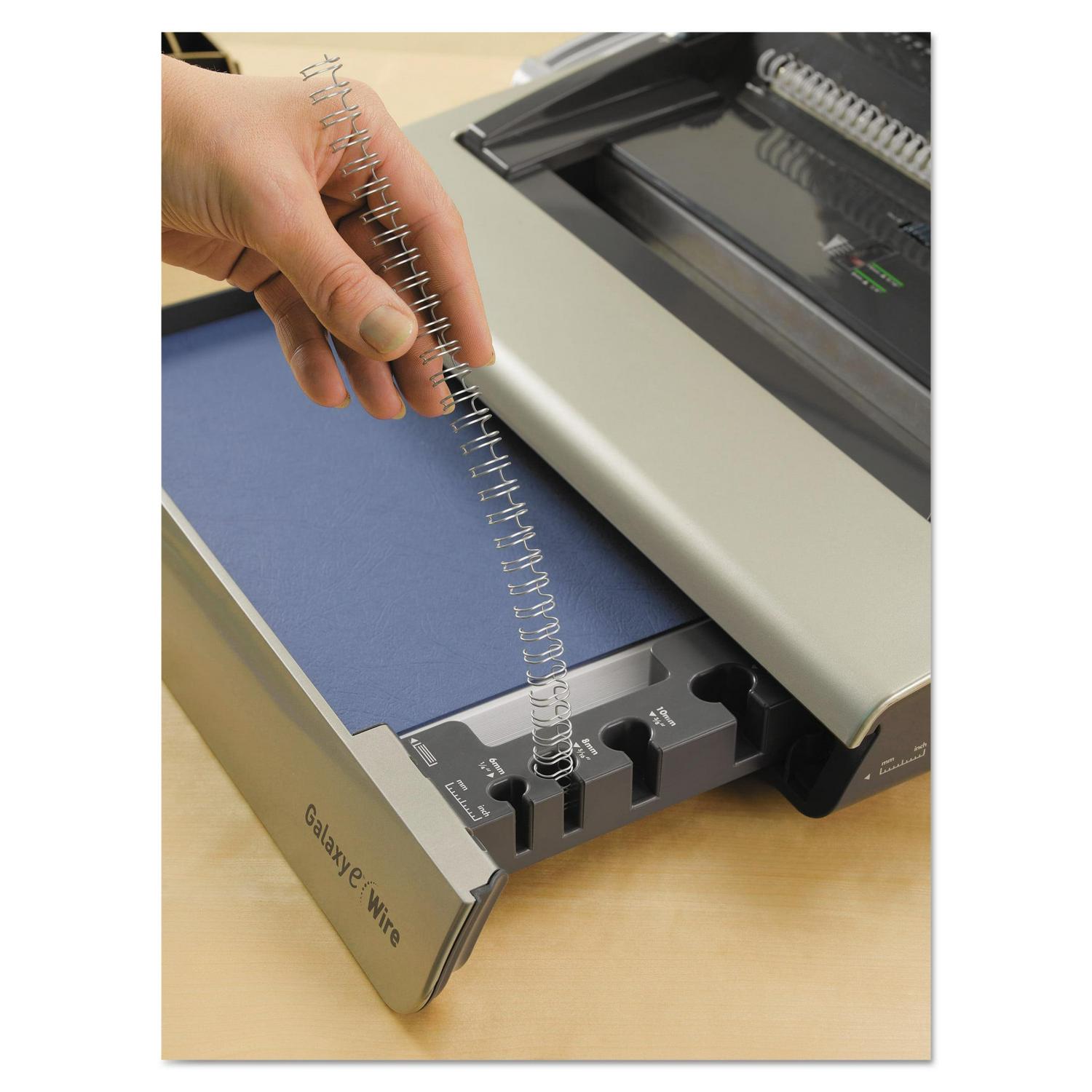 Fellowes Galaxy Electric Binding Machine with Binding Starter Kit, Gray, 130 Count - Image 4