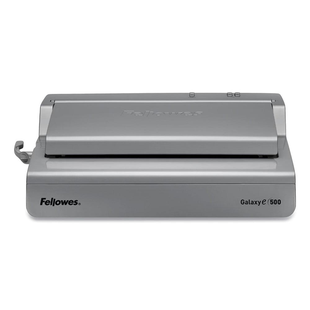 Fellowes Galaxy Electric Comb Binding Machine 25 Sheets Punched with Starter Pack, Gray - Image 2