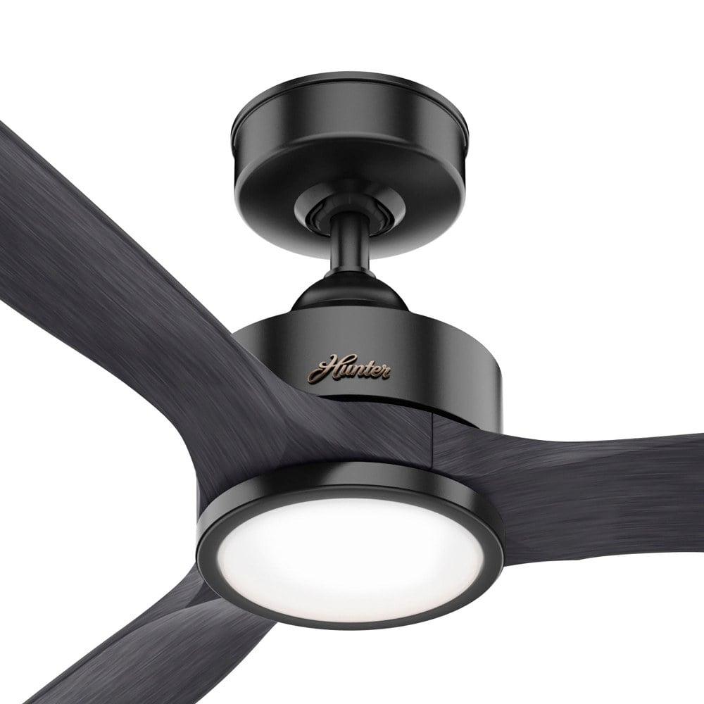 52in Park View Ceiling Fan in Matte Black with LED Light Kit - Image 6