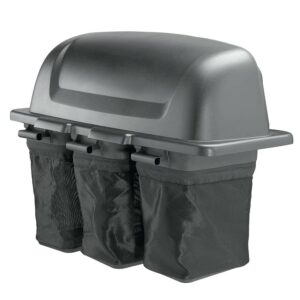 54 in. 3-Bin Soft Sided Lawn Mower Bagger