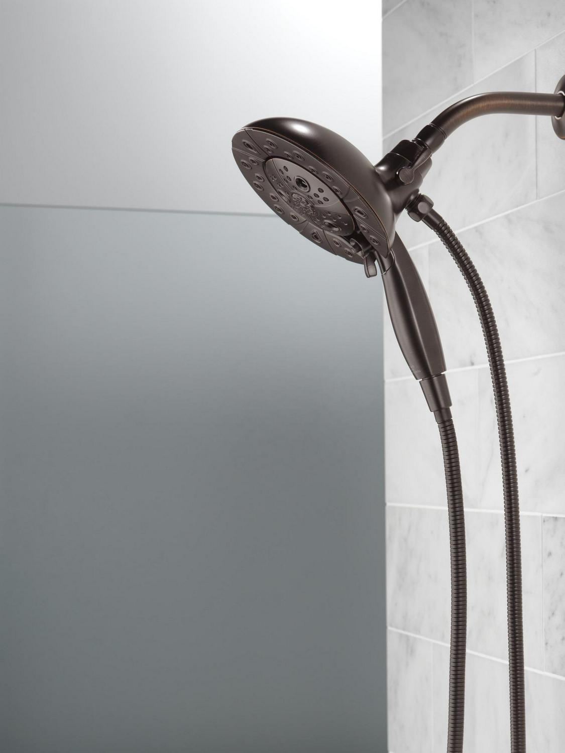 5-Spray H2Okinetic® In2ition® Two-in-One Shower in Venetian Bronze 58480-RB-PK - Image 14