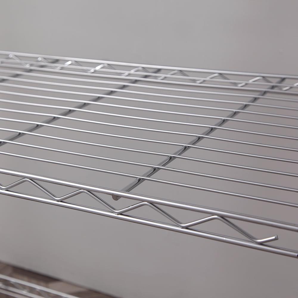 5 tier chrome utility wire shelving unit 18x36x72in - Image 8
