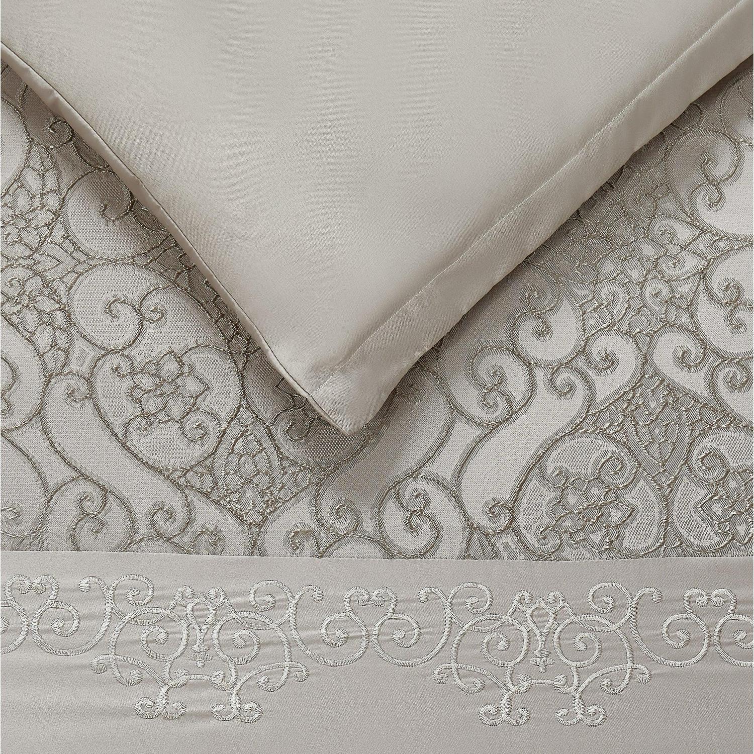 5th Avenue Lux Riverton 7 Piece Queen Comforter Set - Image 4