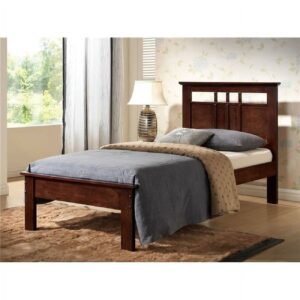 79" X 47" X 41" Twin Cappuccino Bed