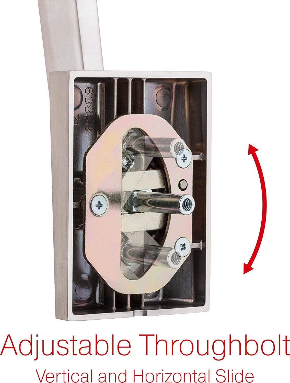 Kwikset 818SCExHFL, Matte Black CP San Clemente Handleset with Halifax - Image 7