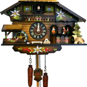 9 Inch Black Forest Beer Stein Cuckoo Clock