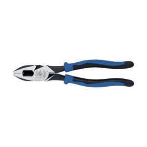 9 in. Fish Tape Pulling, Lineman's Pliers - Light Blue/Black