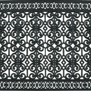 A1HC Natural Rubber Large Doormat 36”x72” - Heavy Duty Entry Mat for Indoor and Outdoor Use