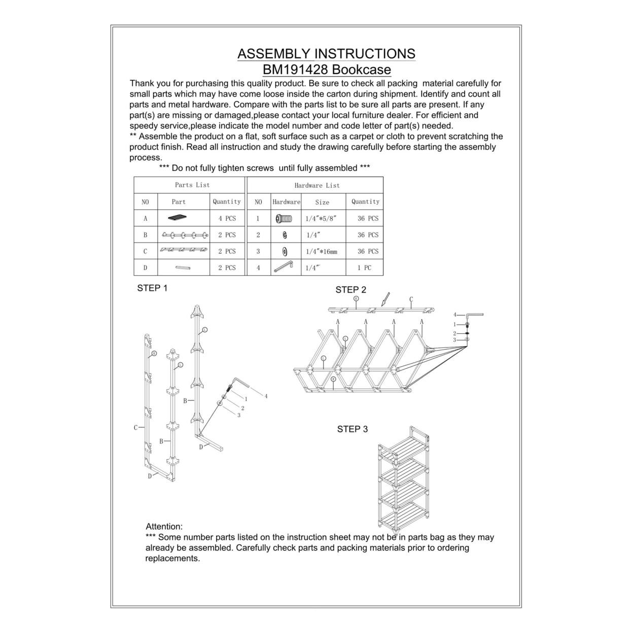 ACME Gorden Bookshelf, Weathered Oak & Antique Silver - Image 6