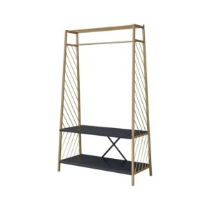 ACME Pahor Hall Tree in Gold and Black