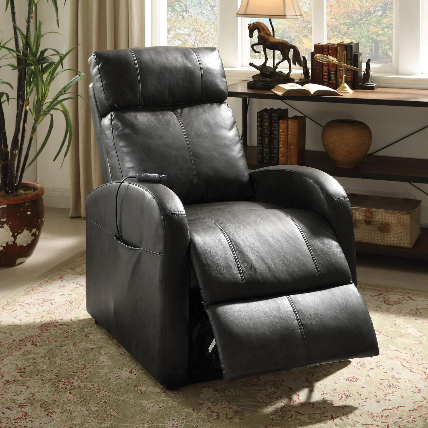 ACME Ricardo Recliner with Power Lift in Brown - Image 2