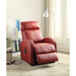 ACME Ricardo Recliner with Power Lift in Red