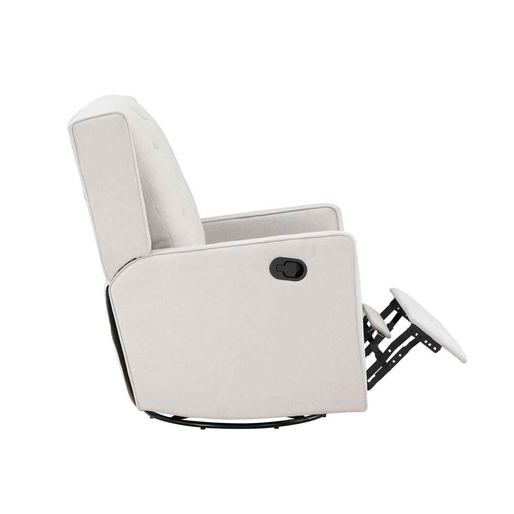 AFG Ava Manual Swivel Glider Recliner, Gray - Image 13