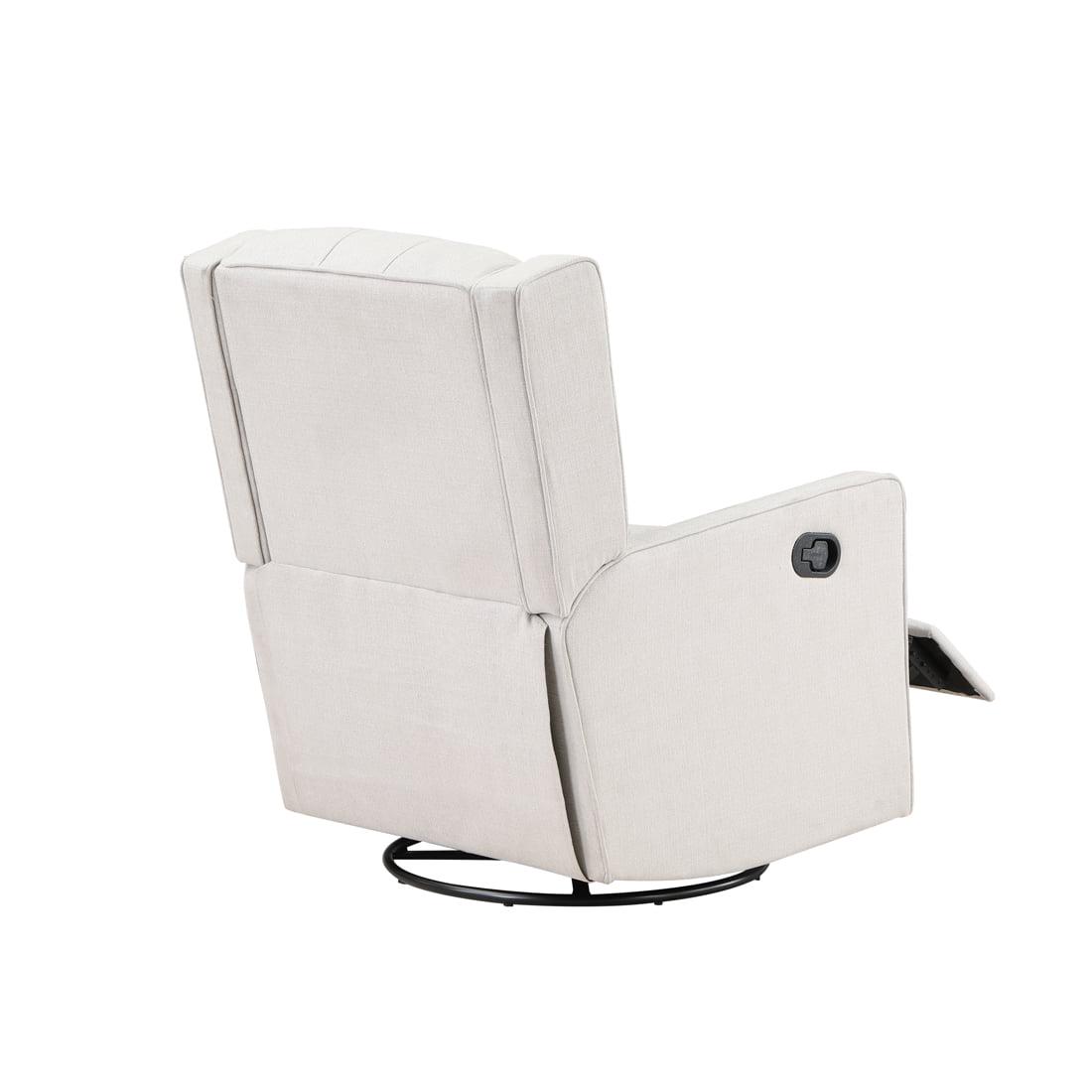 AFG Ava Manual Swivel Glider Recliner, Gray - Image 14