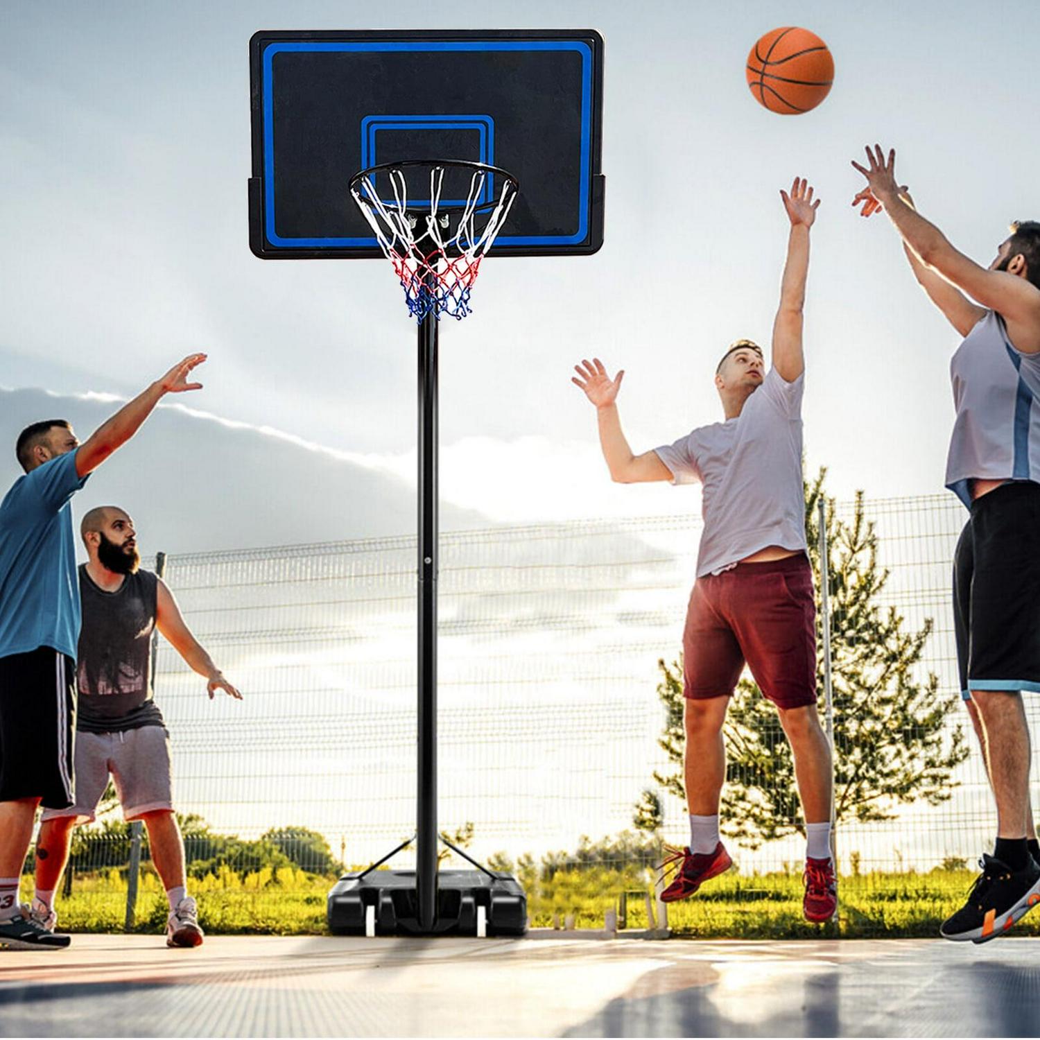 AKIUDEX 44 inch Adjustable Portable Basketball Hoop - Image 2