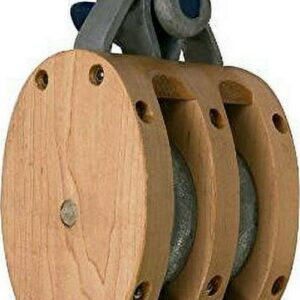 APEX CAMPBELL 7207035 3002 DOUBLE 5" REGULAR WOOD SHELL BLOCK- SCRE