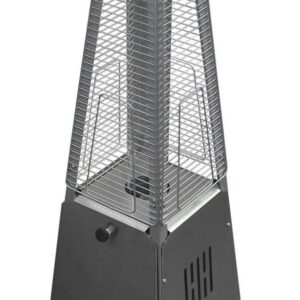 AZ Patio Heaters Tabletop Quartz Glass Tube Liquid Propane heater, Stainless