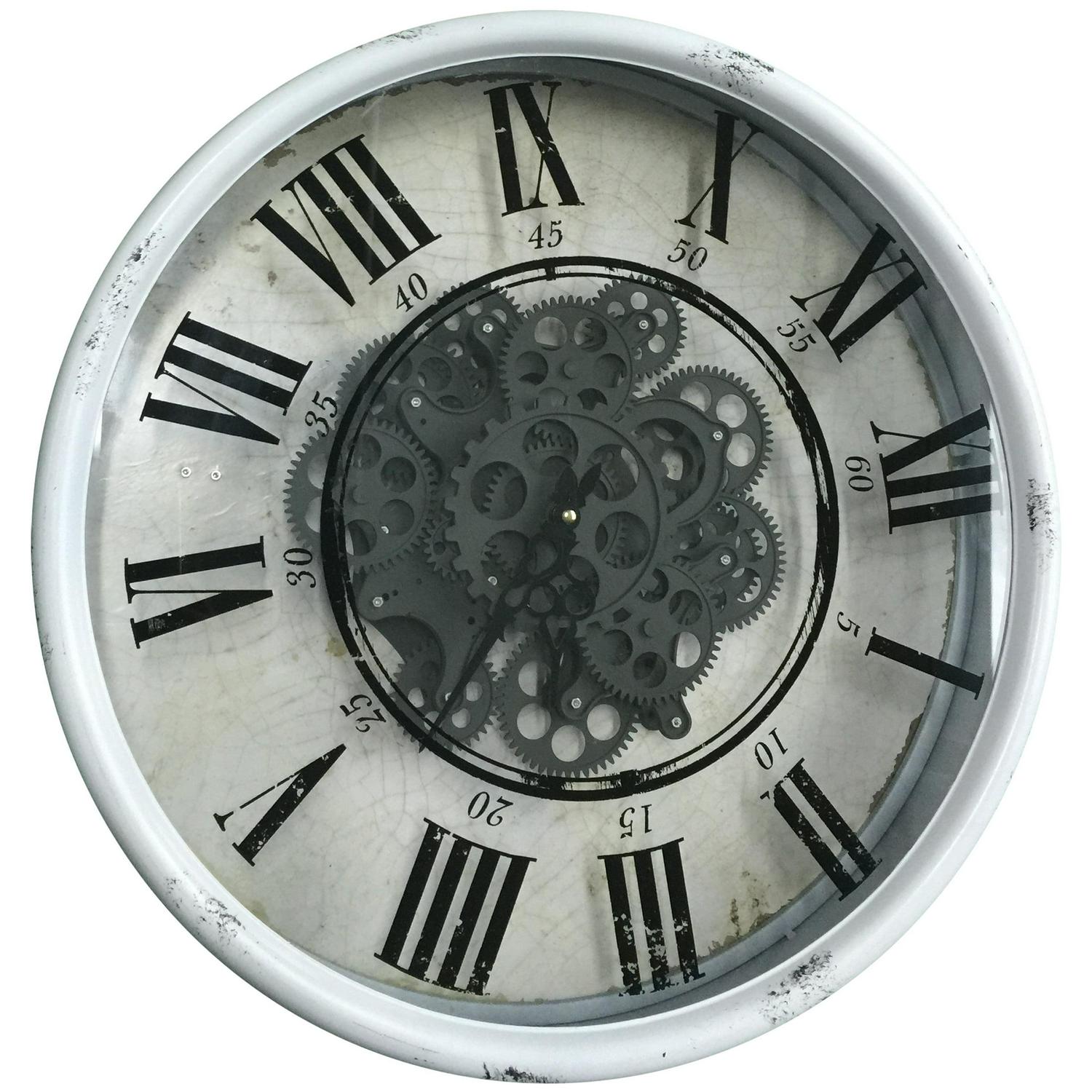 A&B Home Vintage Gear Wall Clock