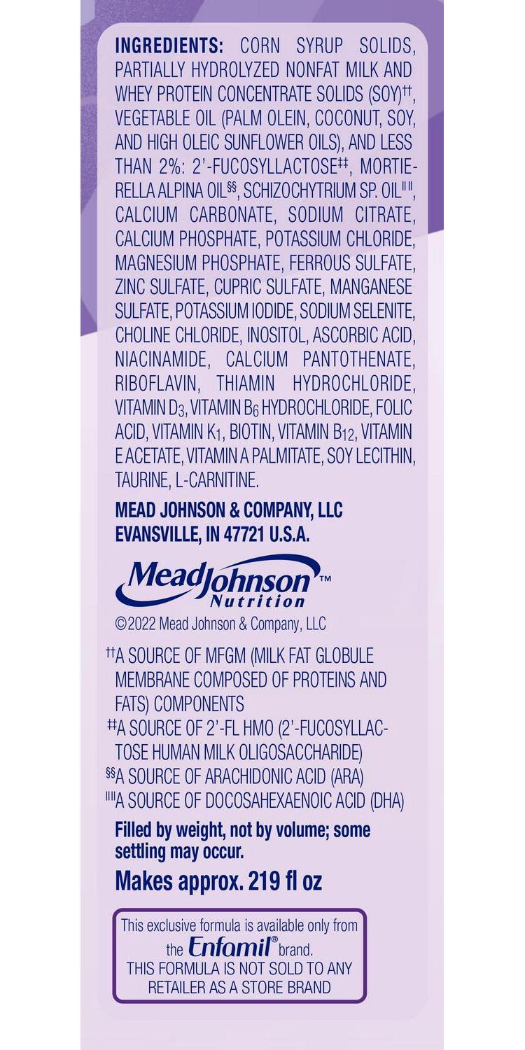 Enfamil NeuroPro Gentlease Baby Formula for Easing Fussiness, Gas, Spit-up in 24 Hrs, 30.4 Oz, 4 Boxes - Image 9