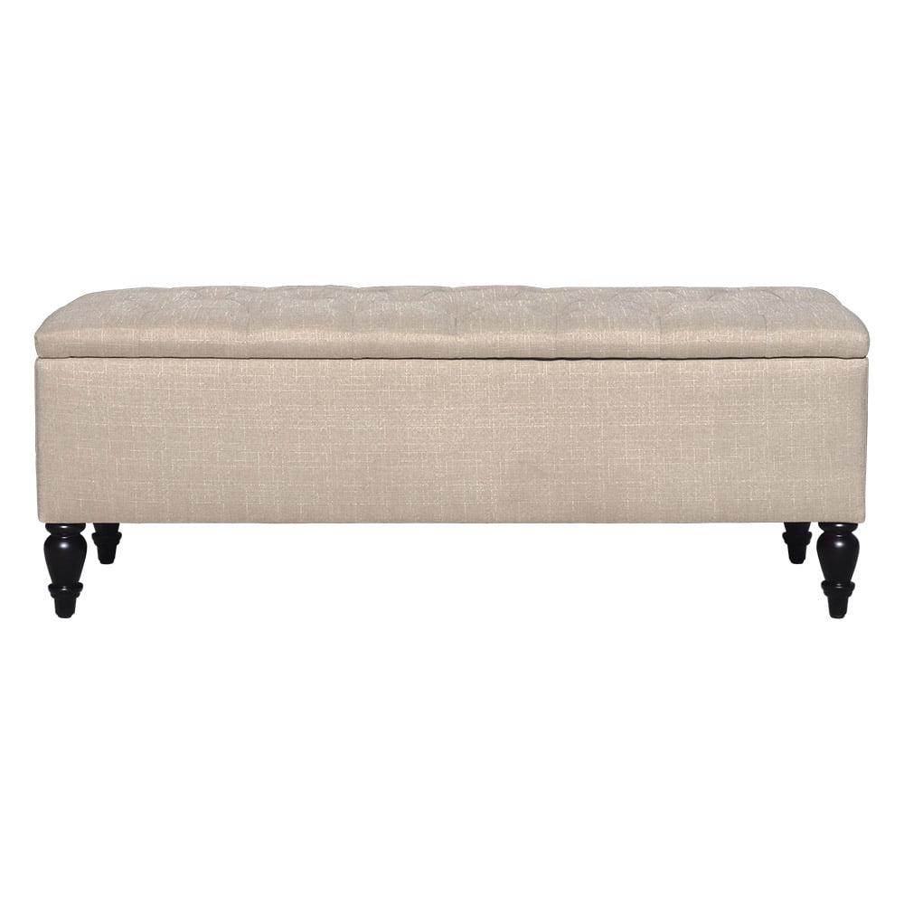 Abble 45'' Upholstered Storage Bench - Image 2