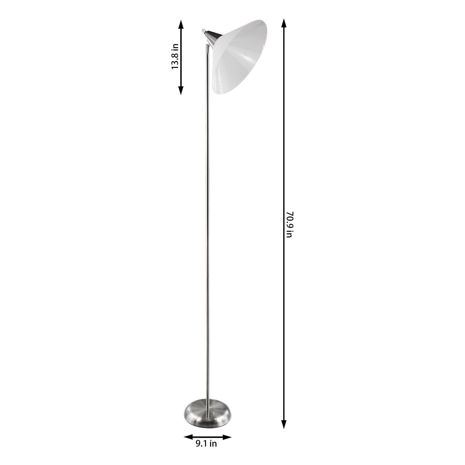 Abble 70" Torchiere Floor Lamp - Image 5