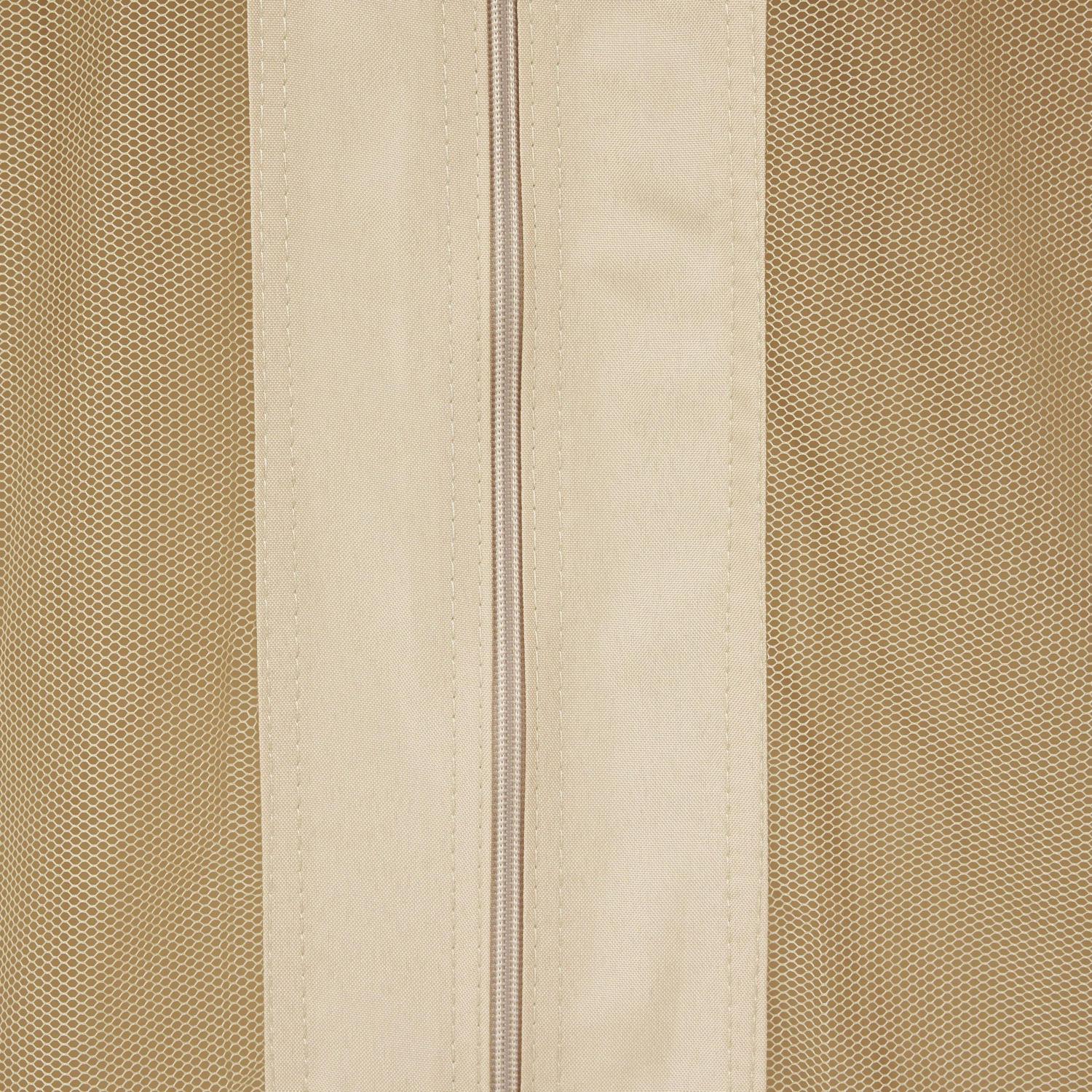 Abrams Outdoor Gazebo Canopy with Net Drapery, Beige - Image 14