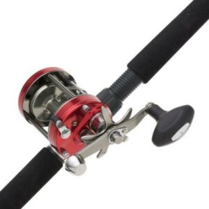 Abu Garcia Ambassadeur 7000 Baitcast Fishing Combo, 7' Medium Heavy Rod, 7000 Size Reel
