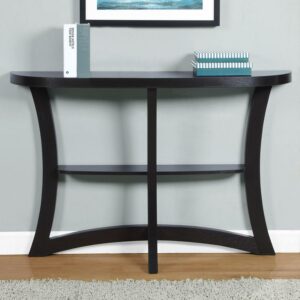 Accent Table Console Entryway Narrow Sofa Bedroom Laminate Brown