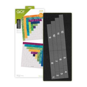 Accuquilt GO! Log Cabin-12" Finished by Leslie Main Die