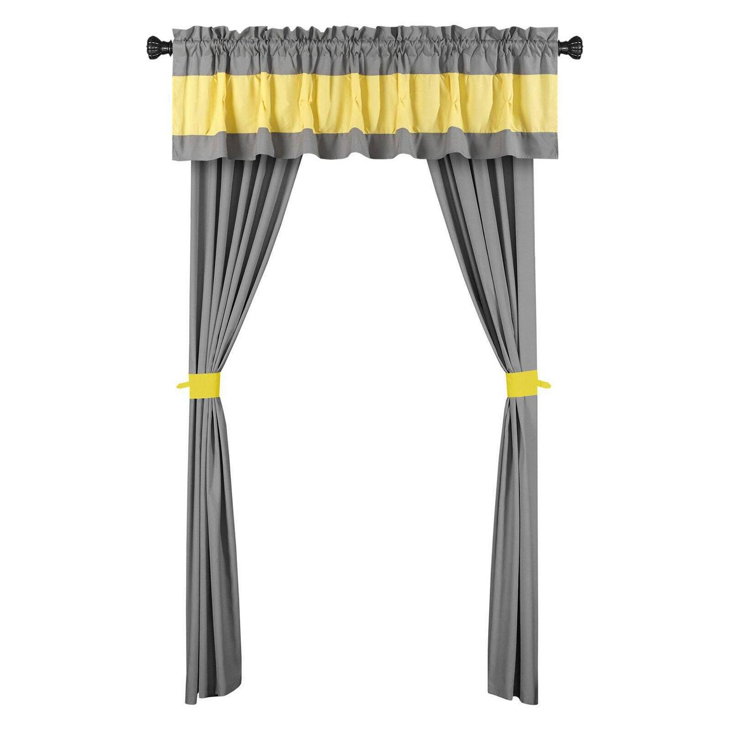 Adara 20 Piece Comforter Set Color Block Pinch Pleat Pintuck Design - Image 6