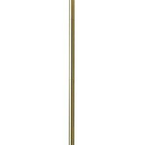 Adesso Home Cap Floor Lamp in Black Color made of Metal