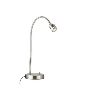 Adesso Prospect LED Desk Lamp, Brushed Steel