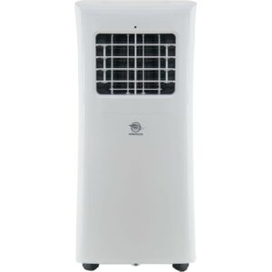 Aire Max 5,000 BTU (10,000 BTU ASHRAE) Portable Air Conditioner with Remote Control for Rooms up to 300 Sq. ft., White, APO110C