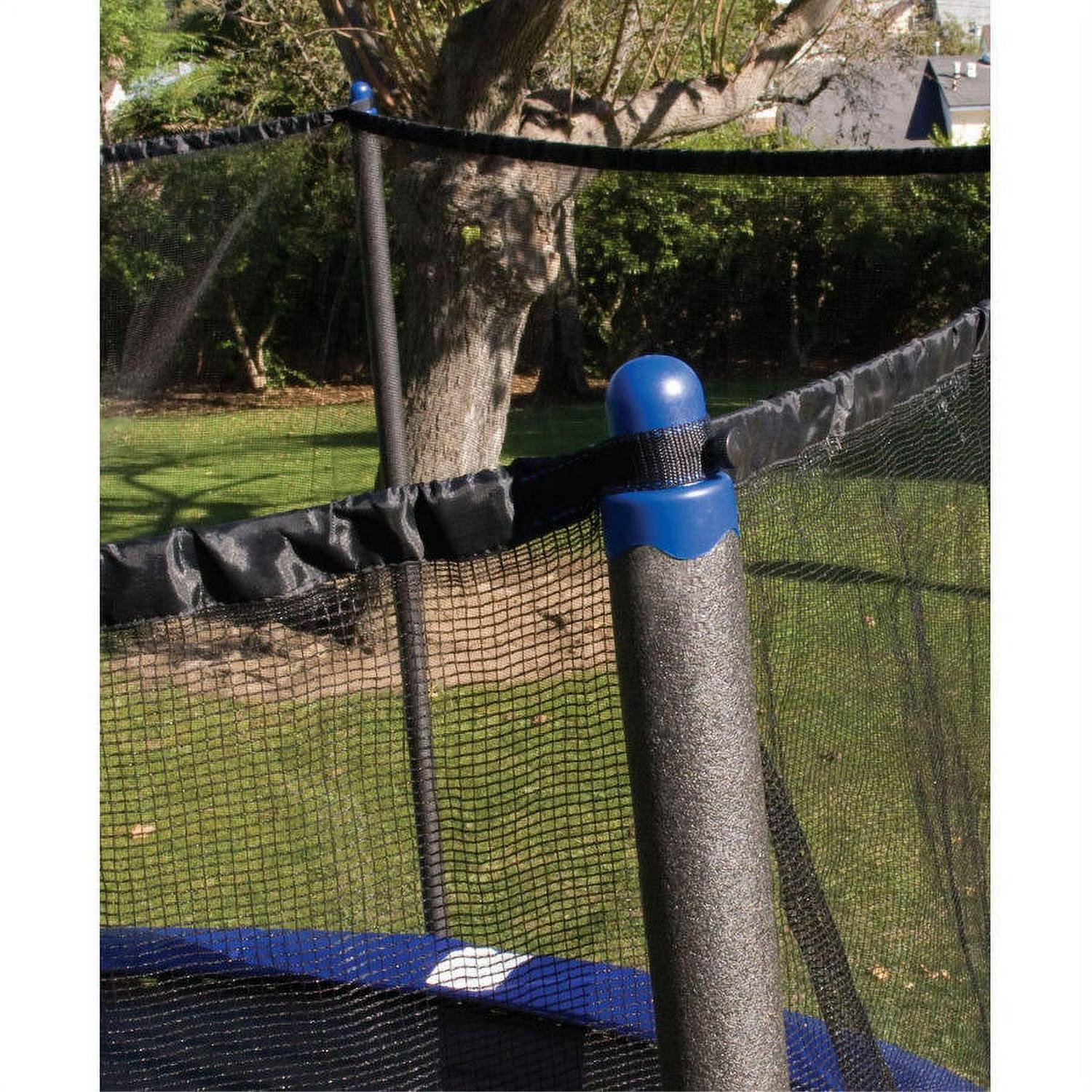 Airzone 8' Trampoline, with Safety Enclosure, Blue - Image 3