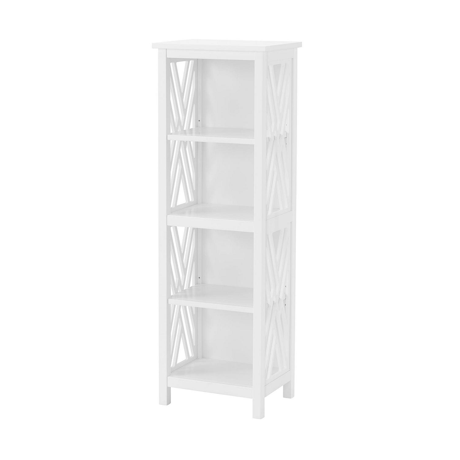 Alaterre Coventry 16"W x 48"H Bath Tall Storage Shelf
