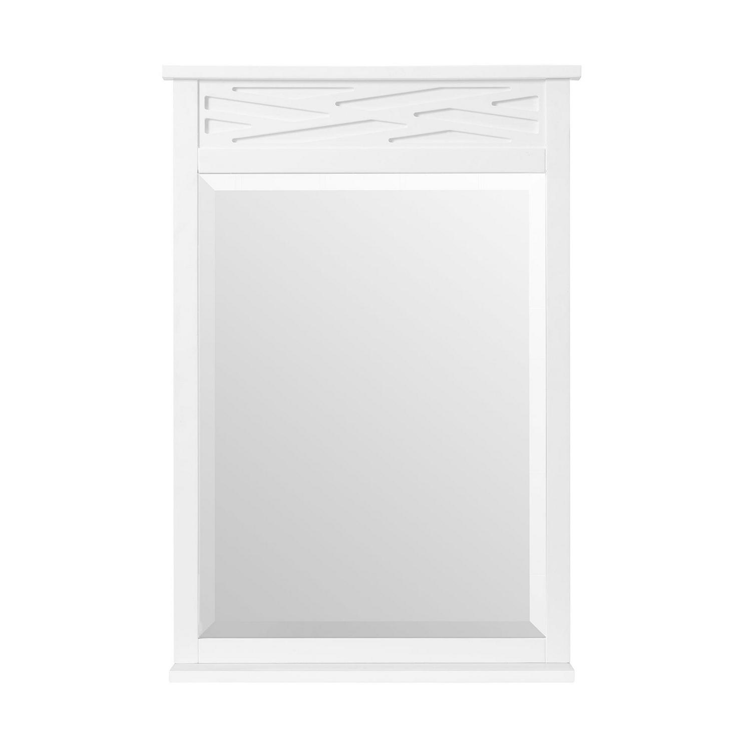 Alaterre Coventry 24" x 35" Bath Mirror, White