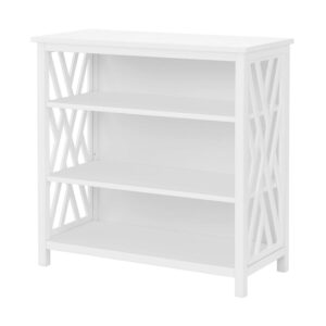 Alaterre Furniture Coventry 32"W X 32"H Bath Storage Shelf, White