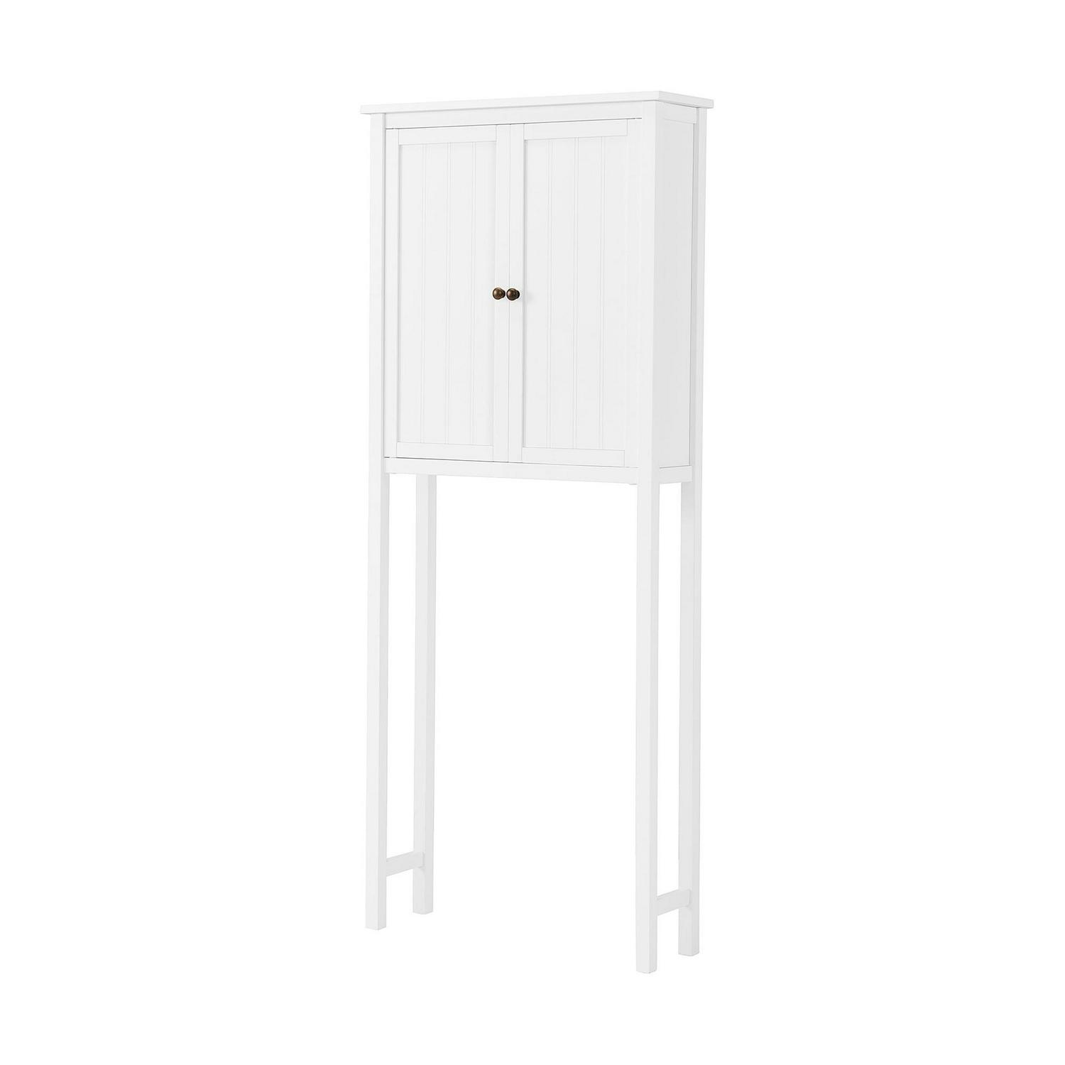 Alaterre Furniture Dover Over Toilet Hutch with 2 Doors - Image 3