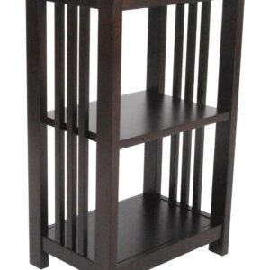 Alaterre Furniture Mission 2-Shelf End Table