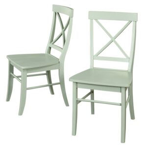 Albury X-Back Chair, Set Of 2, Multiple Colors