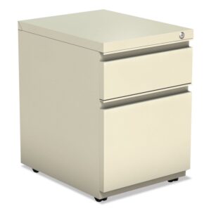 Alera 2 Drawers Vertical Lockable Filing Cabinet, Putty