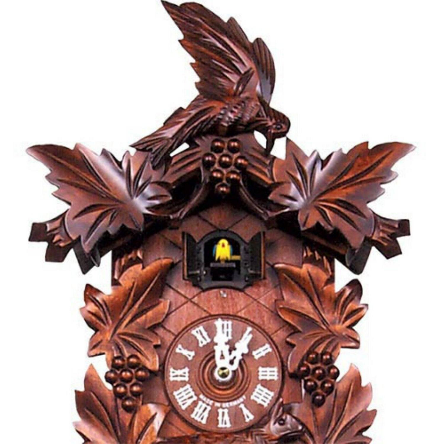 15" Engstler Battery-Operated Full Size Cuckoo Wall Clock - Image 3