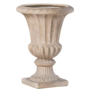 Loranda Large Urn, Tallow Finish