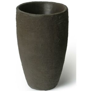 Algreen Products 87311 Athena Self-Watering Flower Pot and Planter, Brownstone