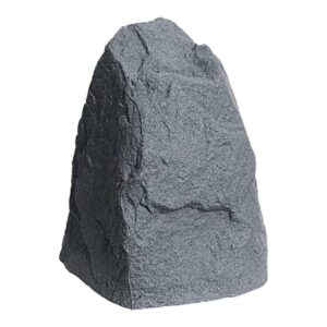 Algreen Faux Rock Cover, Large Outdoor Decorative Lawn & Garden Accent, Warm Gray