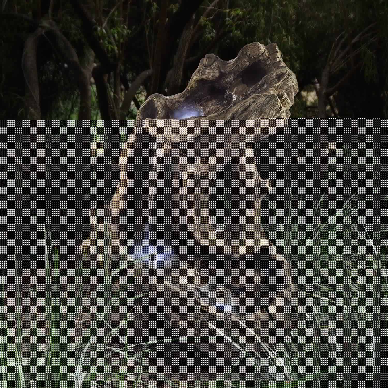 Alpine Corporation 41" Rainforest Waterfall Fountain, LED Lights