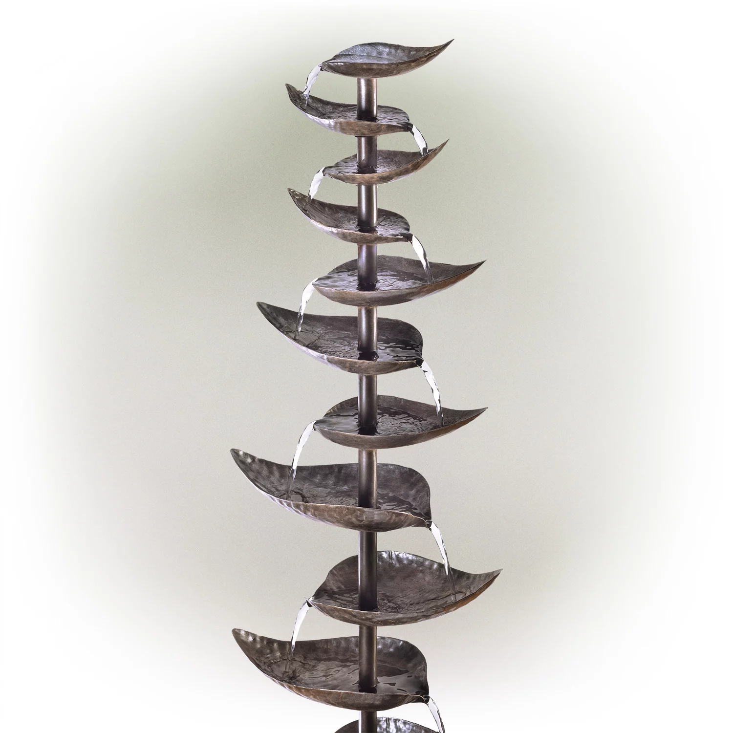 Alpine Corporation Hanging 6-Cup Tiered Floor Fountain - Image 9