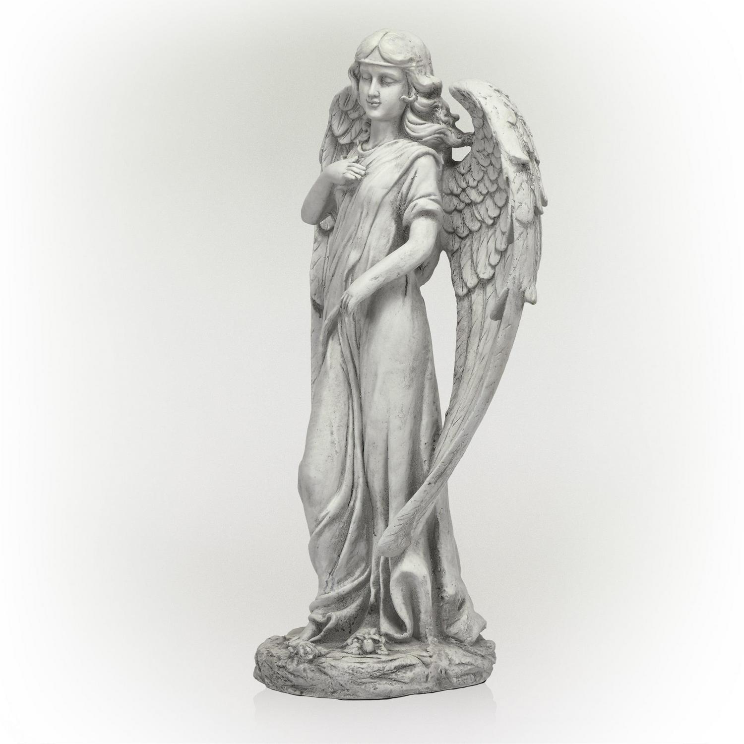 Alpine Corporation Outdoor Angel Statue, 31 inches - Image 8
